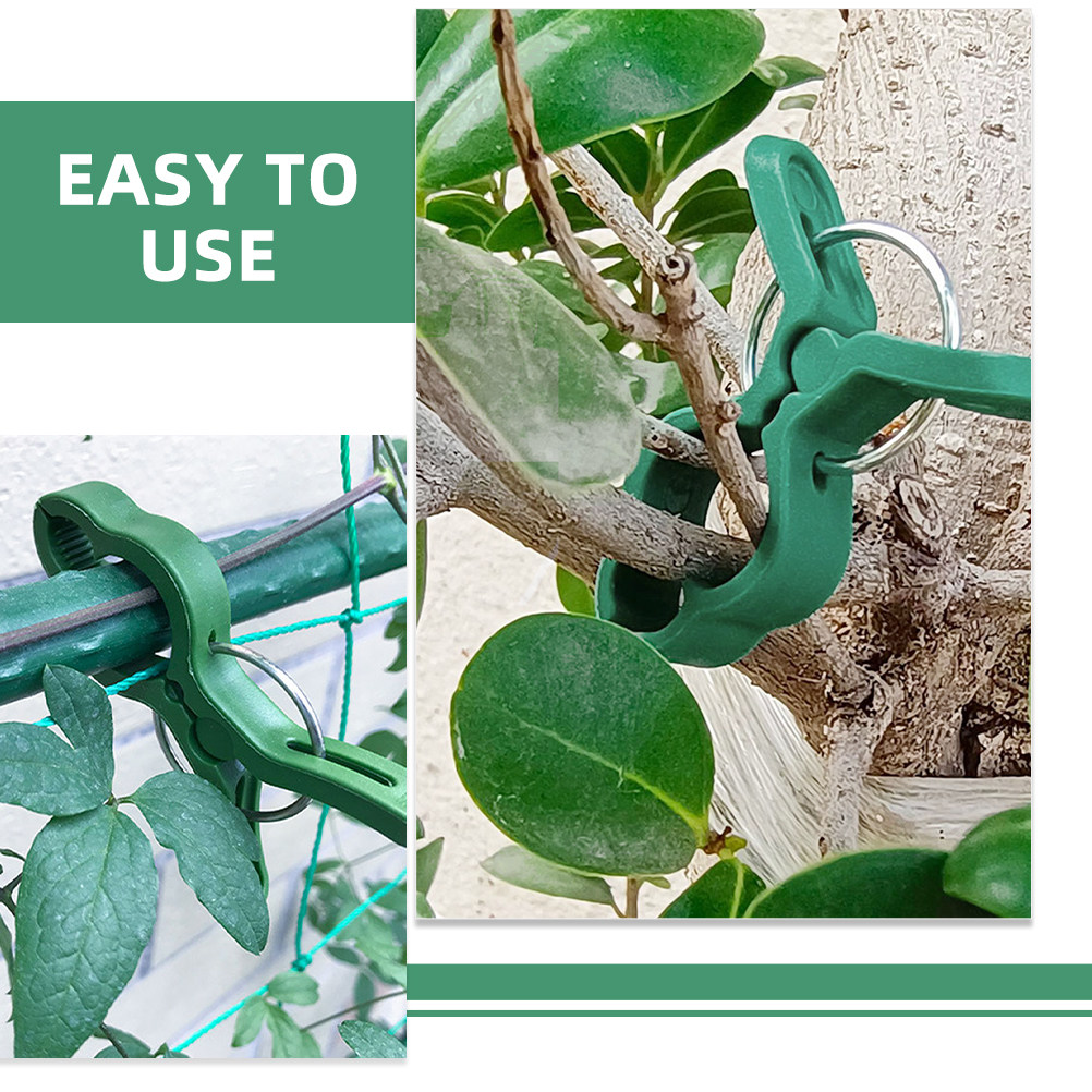 60Pcs Garden Plant Clips Plast - Vine Climbing Plastic 评论和价格